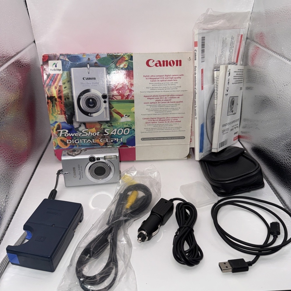 Canon PowerShot S400 Digital ELPH 4MP Camera  Charger